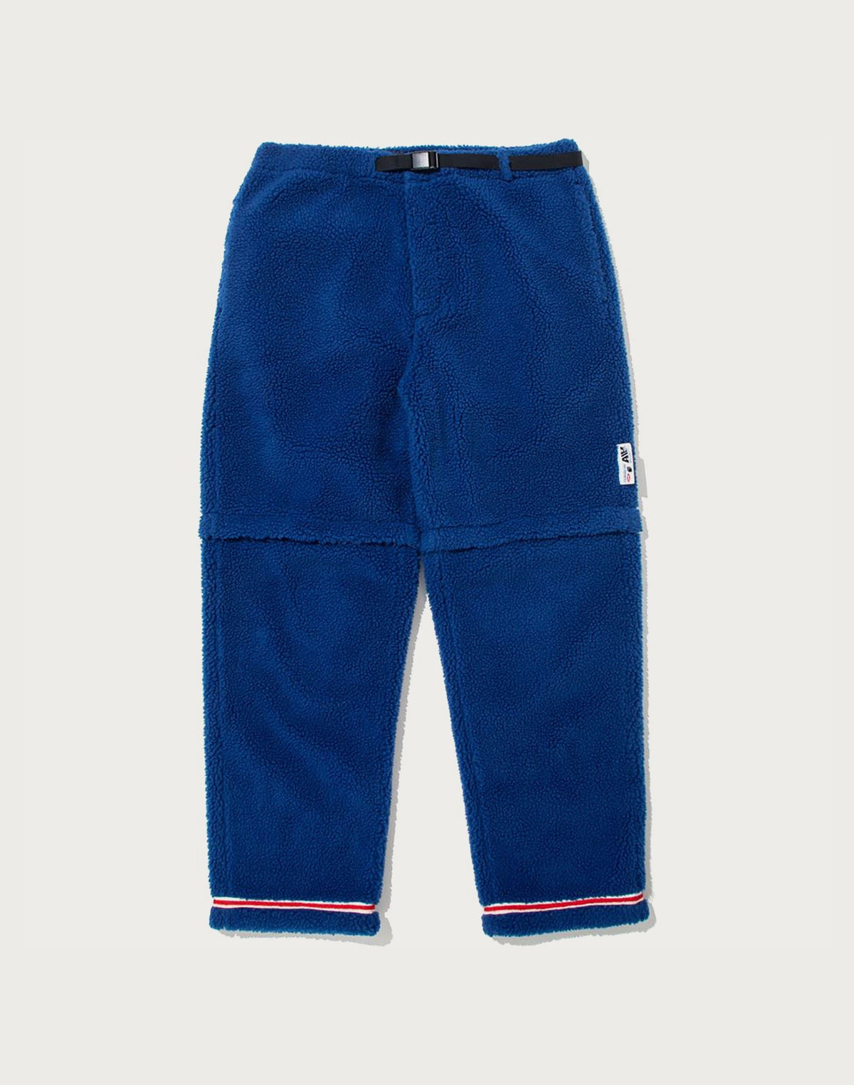 BAPE BY KAZUKI KURAISHI SHERPA DETACHABLE RELAXED FIT PANTS MENS