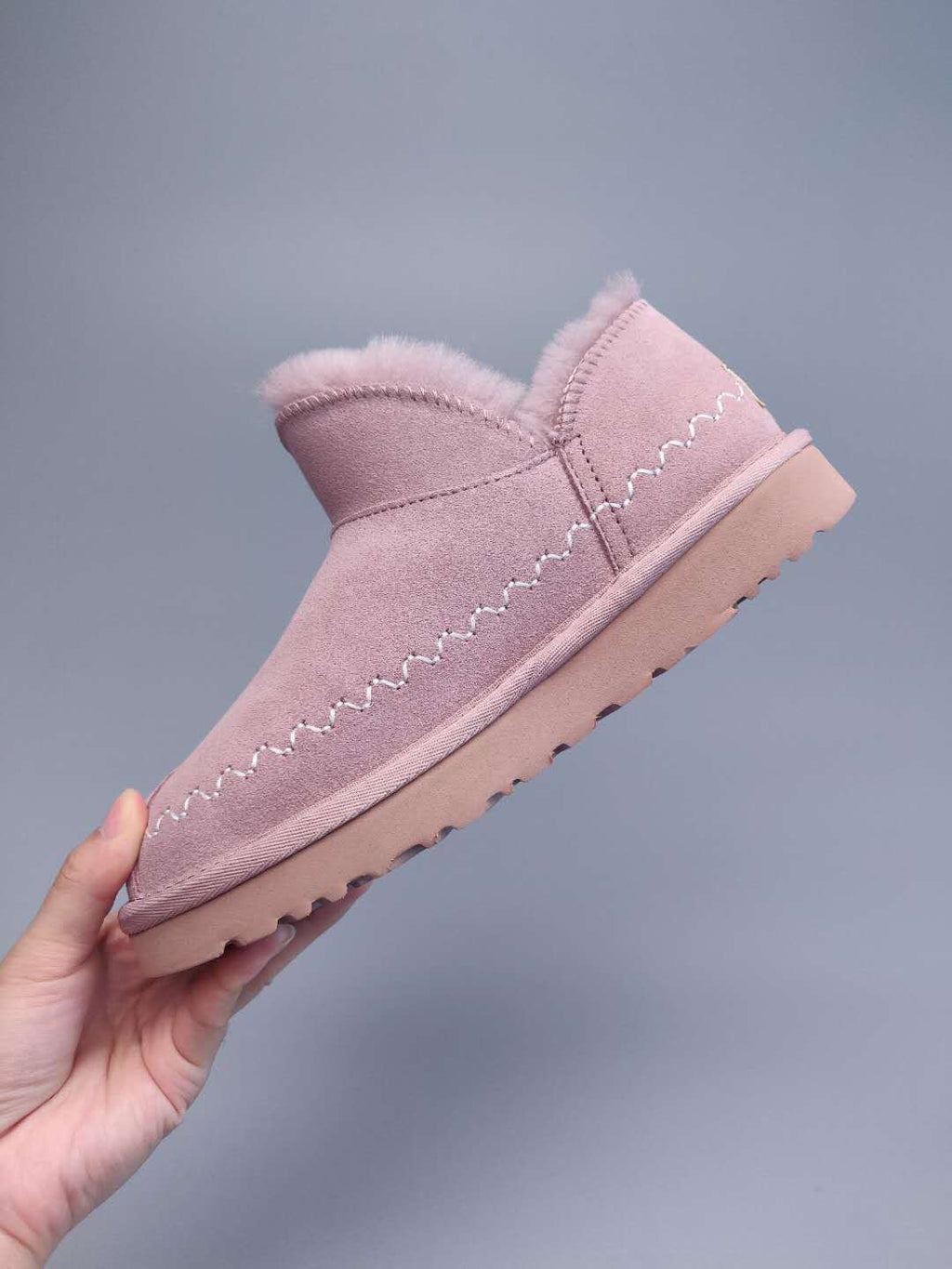 0888 New Ankle Boots – Dusty Pink (In Stock)