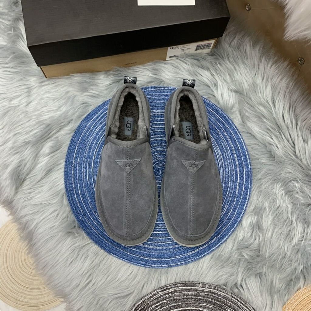 3455 Men’s Slip-On Low-Top Shoes – Gray (In Stock)