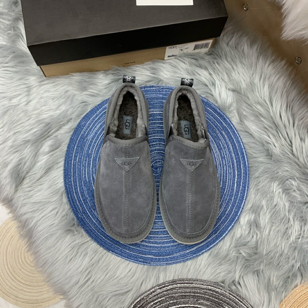 3455 Men’s Slip-On Low-Top Shoes – Gray (In Stock)