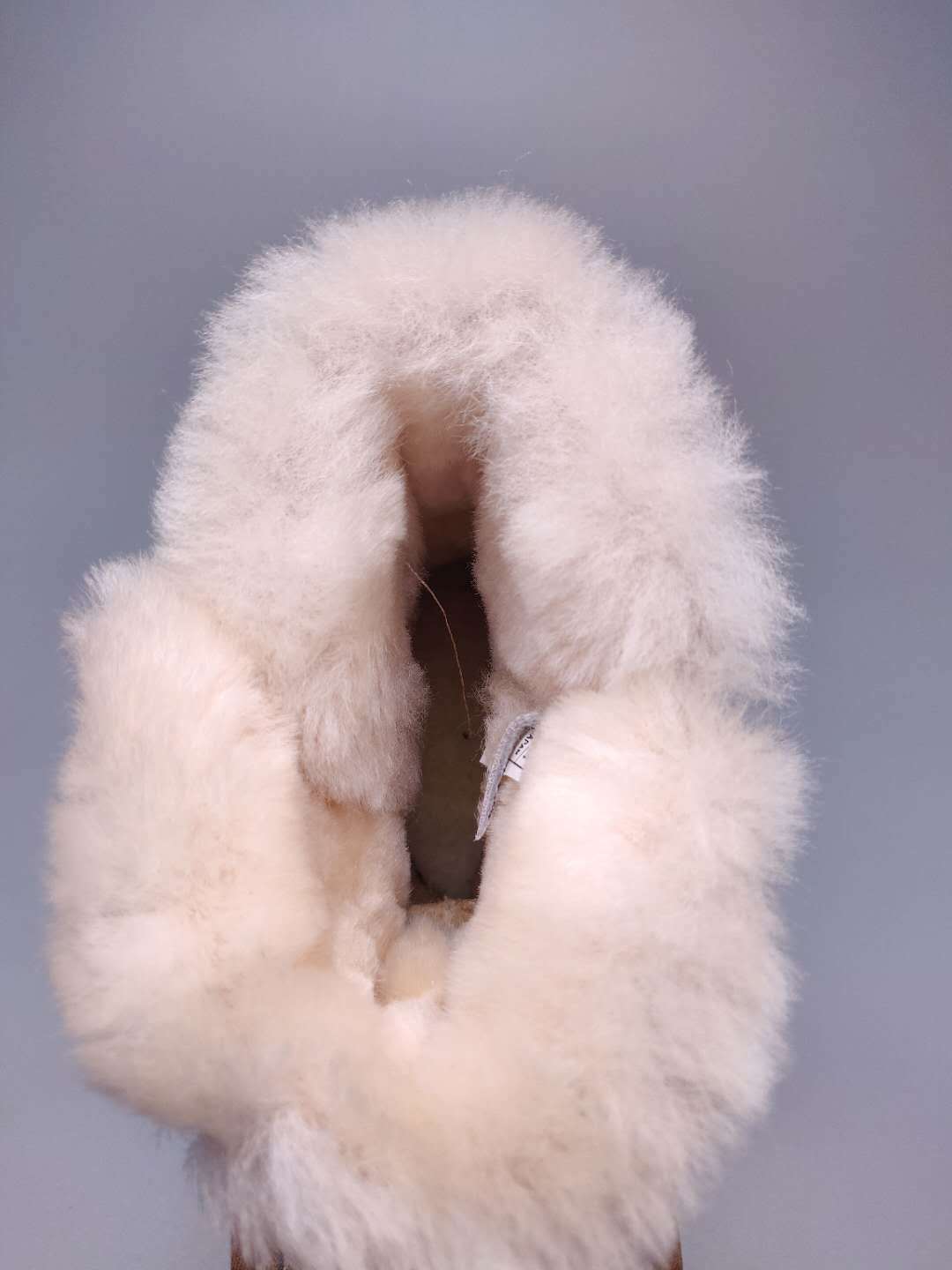 6554 Dior-Inspired Textured Boots – Chestnut (In Stock)