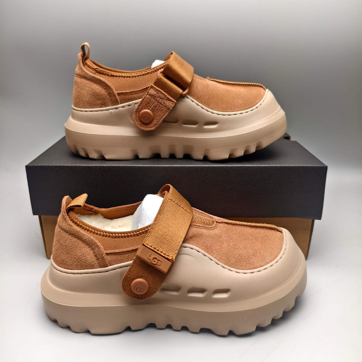 7550 Slip-On Casual Shoes – Chestnut (In Stock)