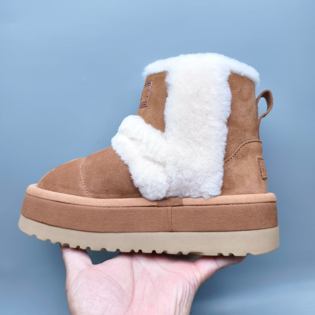 3316 Caterpillar Chunky Mid-Top Casual Shoes – Chestnut (In Stock)
