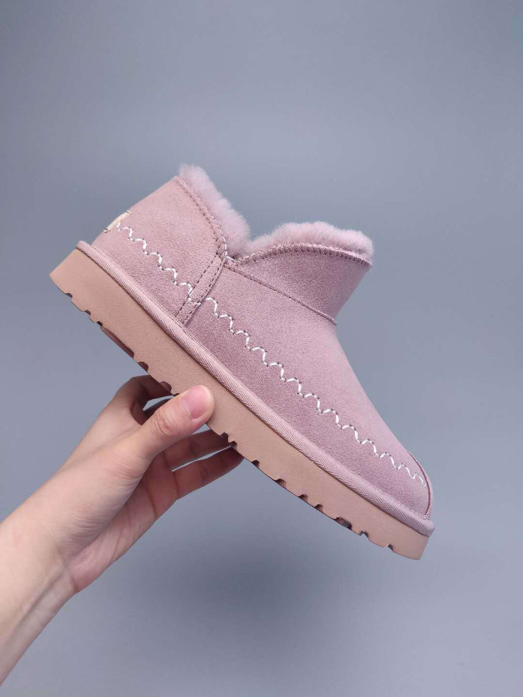0888 New Ankle Boots – Dusty Pink (In Stock)