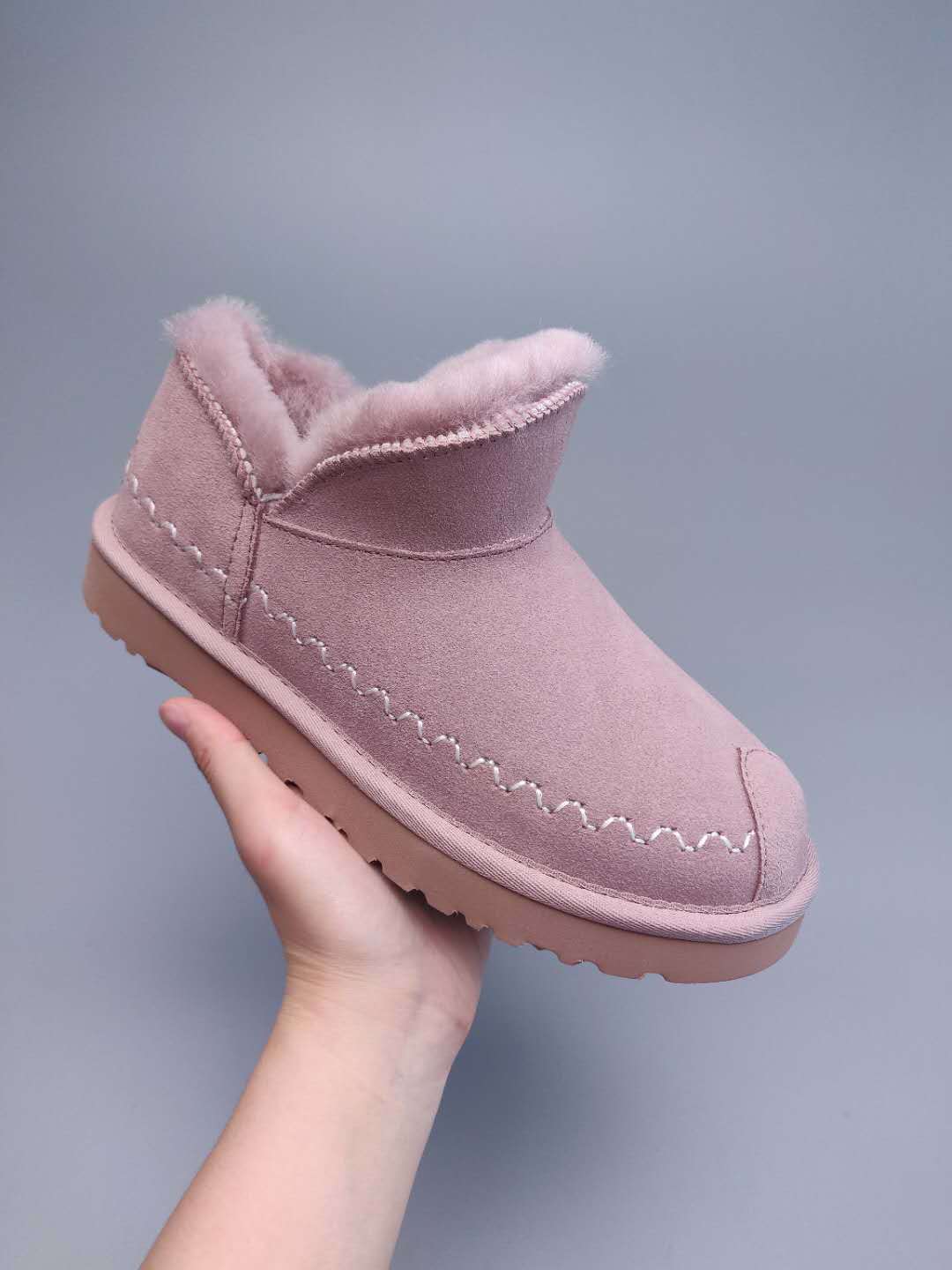 0888 New Ankle Boots – Dusty Pink (In Stock)