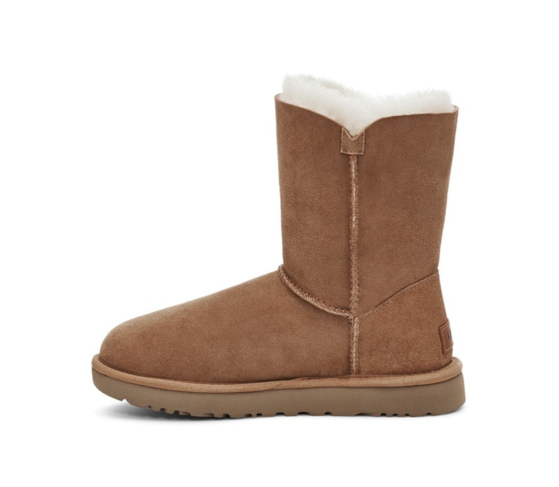 2480 Side Zip Mid-Calf Boots – Chestnut (In Stock)
