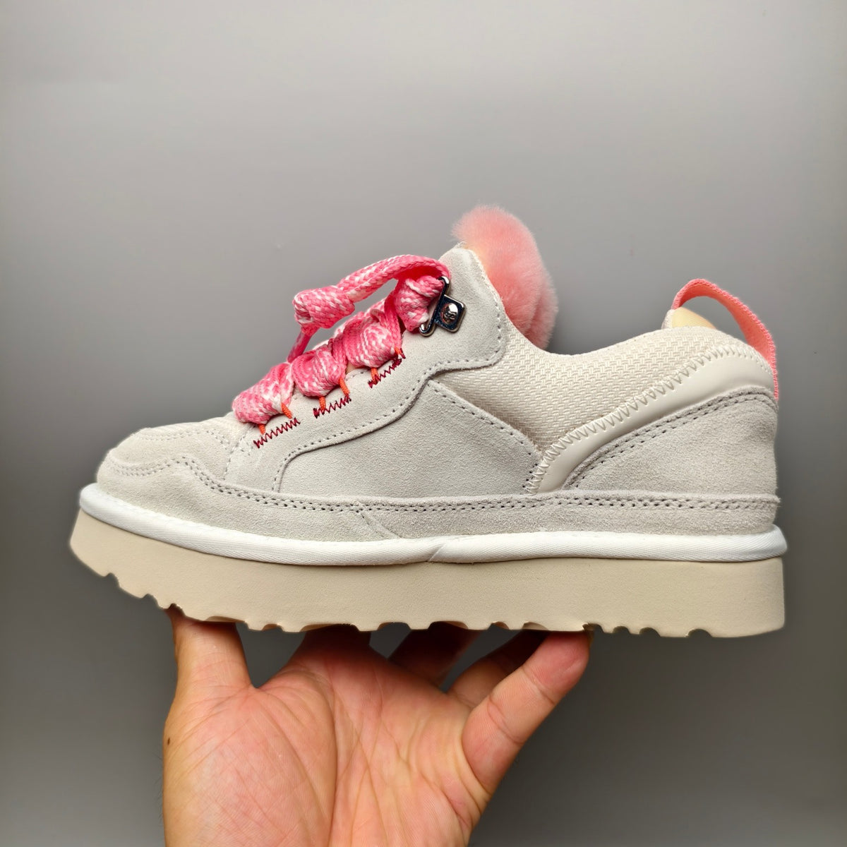 4032 2170 Couples Mesh Sport Casual Sneakers – White (In Stock)
