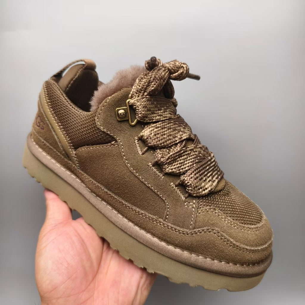 4032 Couples Mesh Sport Casual Sneakers – Walnut (In Stock)