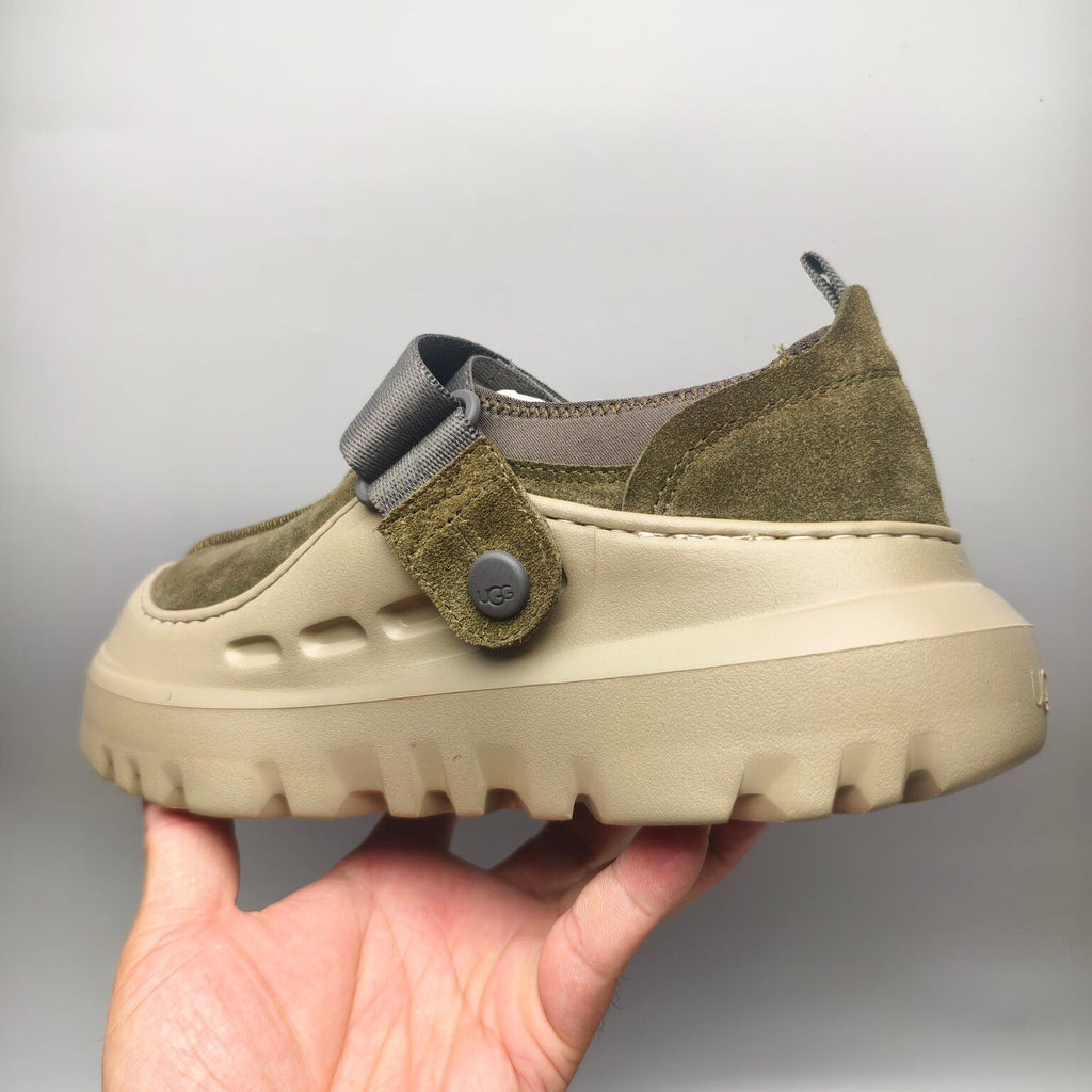 7550 Slip-On Casual Shoes – Green (In Stock)