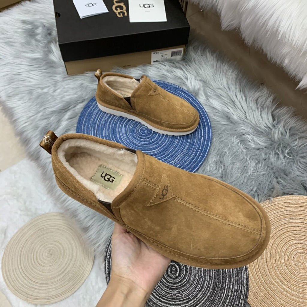 3455 Men’s Slip-On Low-Top Shoes – Chestnut (In Stock)