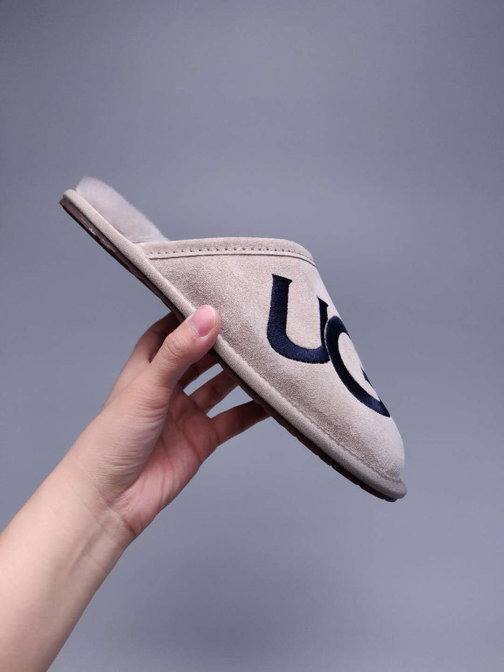 2593 G-Style Indoor Slippers – Gray (In Stock)