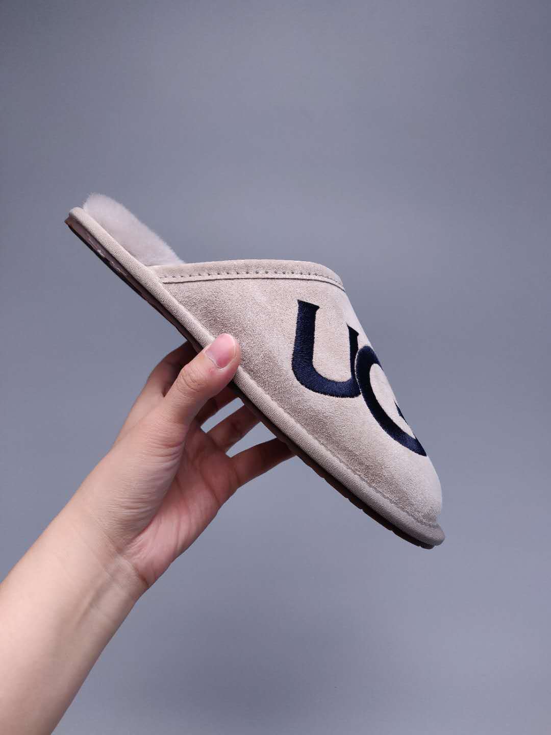 2593 G-Style Indoor Slippers – Gray (In Stock)
