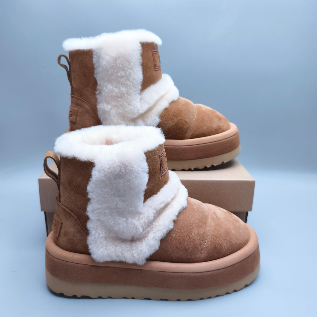 3316 Caterpillar Chunky Mid-Top Casual Shoes – Chestnut (In Stock)