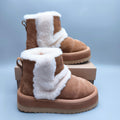 3316 Caterpillar Chunky Mid-Top Casual Shoes – Chestnut (In Stock)