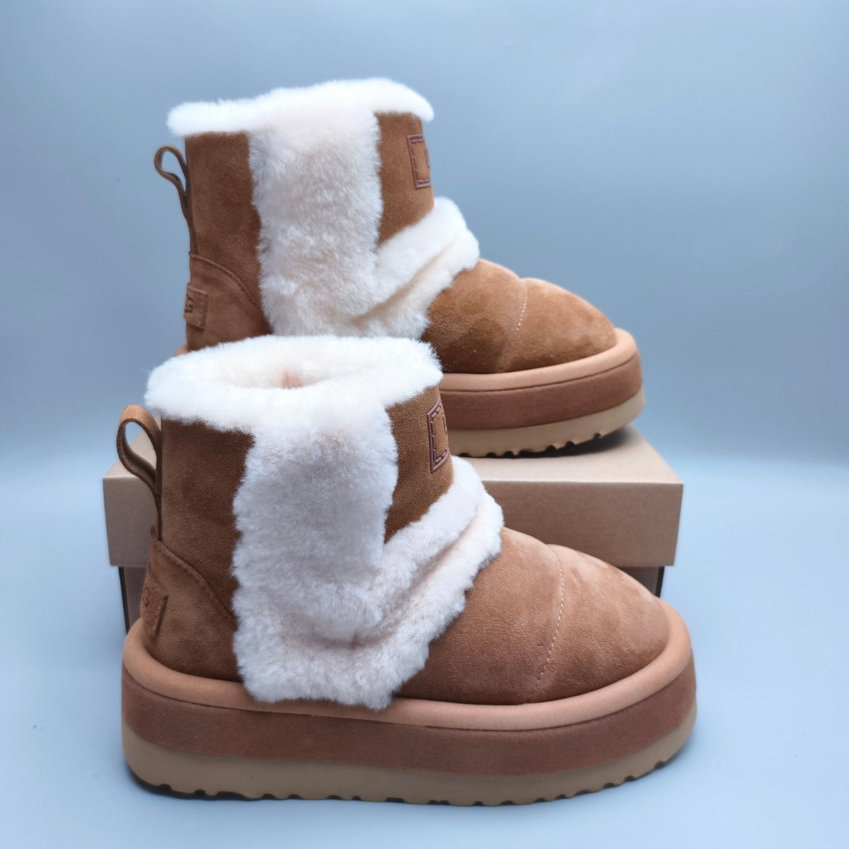 3316 Caterpillar Chunky Mid-Top Casual Shoes – Chestnut (In Stock)