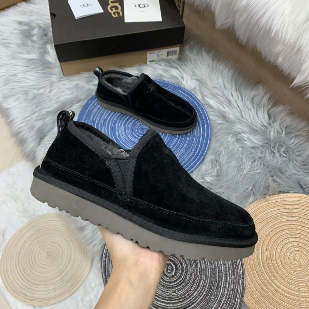 3455 Men’s Slip-On Low-Top Shoes – Black (In Stock)