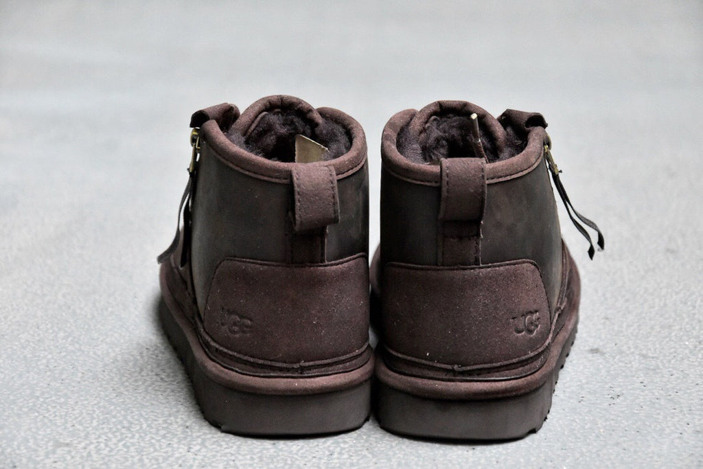 3883 Crazy Horse Leather Zipper Men’s Boots (New Arrival)
