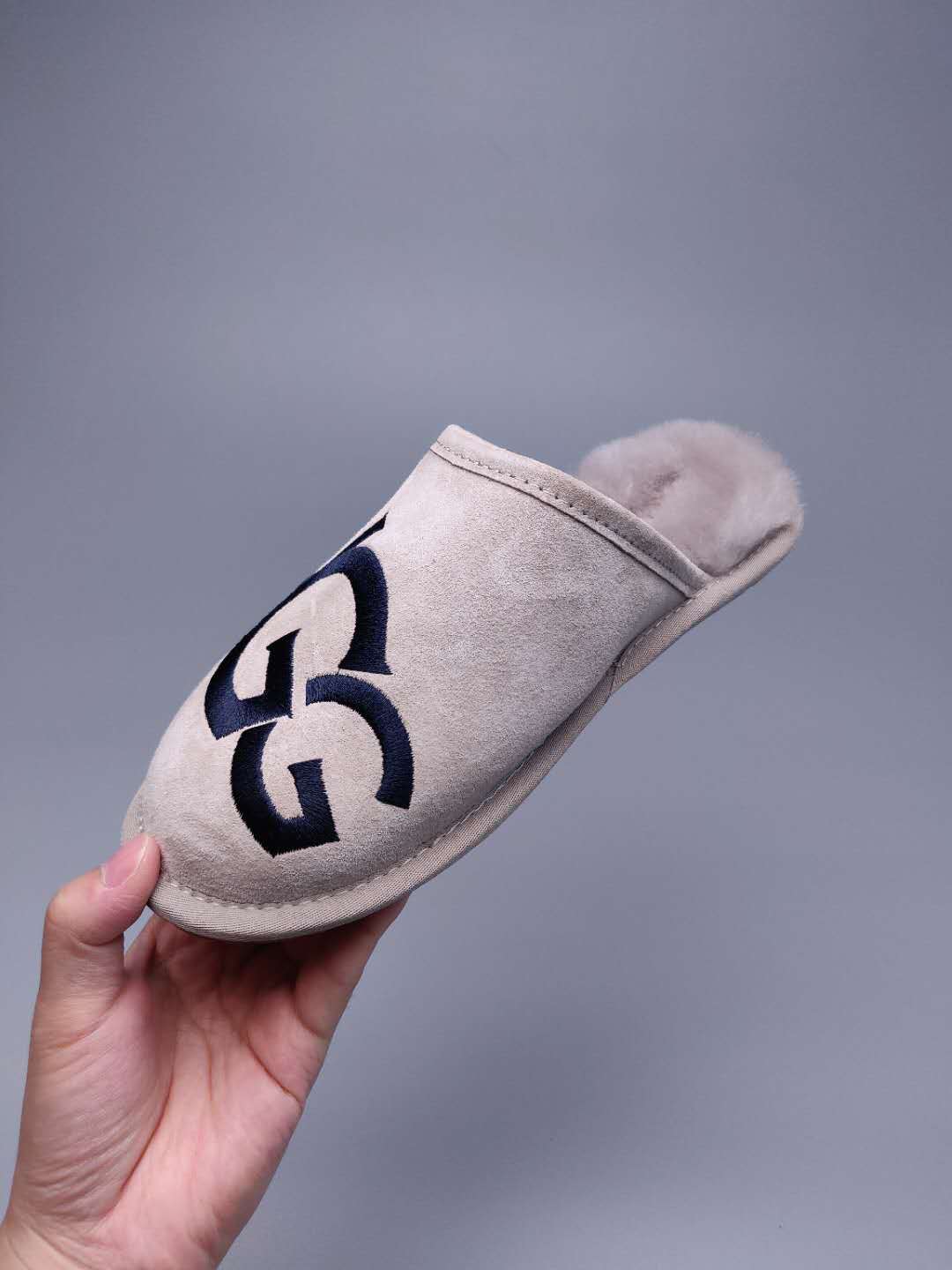 2593 G-Style Indoor Slippers – Gray (In Stock)