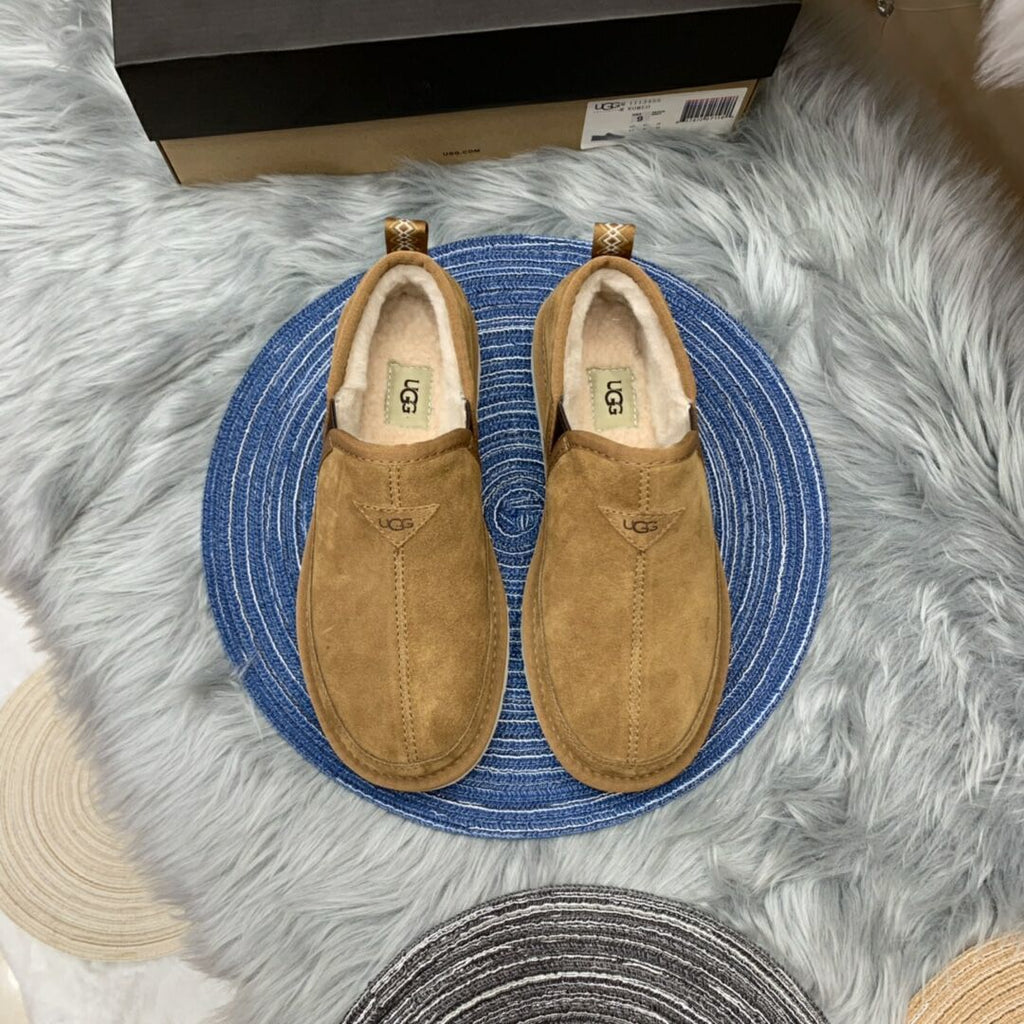 3455 Men’s Slip-On Low-Top Shoes – Chestnut (In Stock)