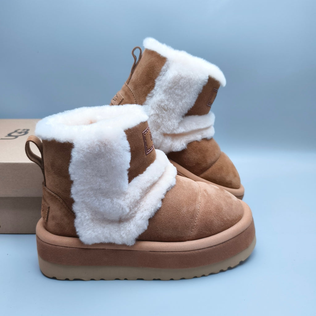 3316 Caterpillar Chunky Mid-Top Casual Shoes – Chestnut (In Stock)