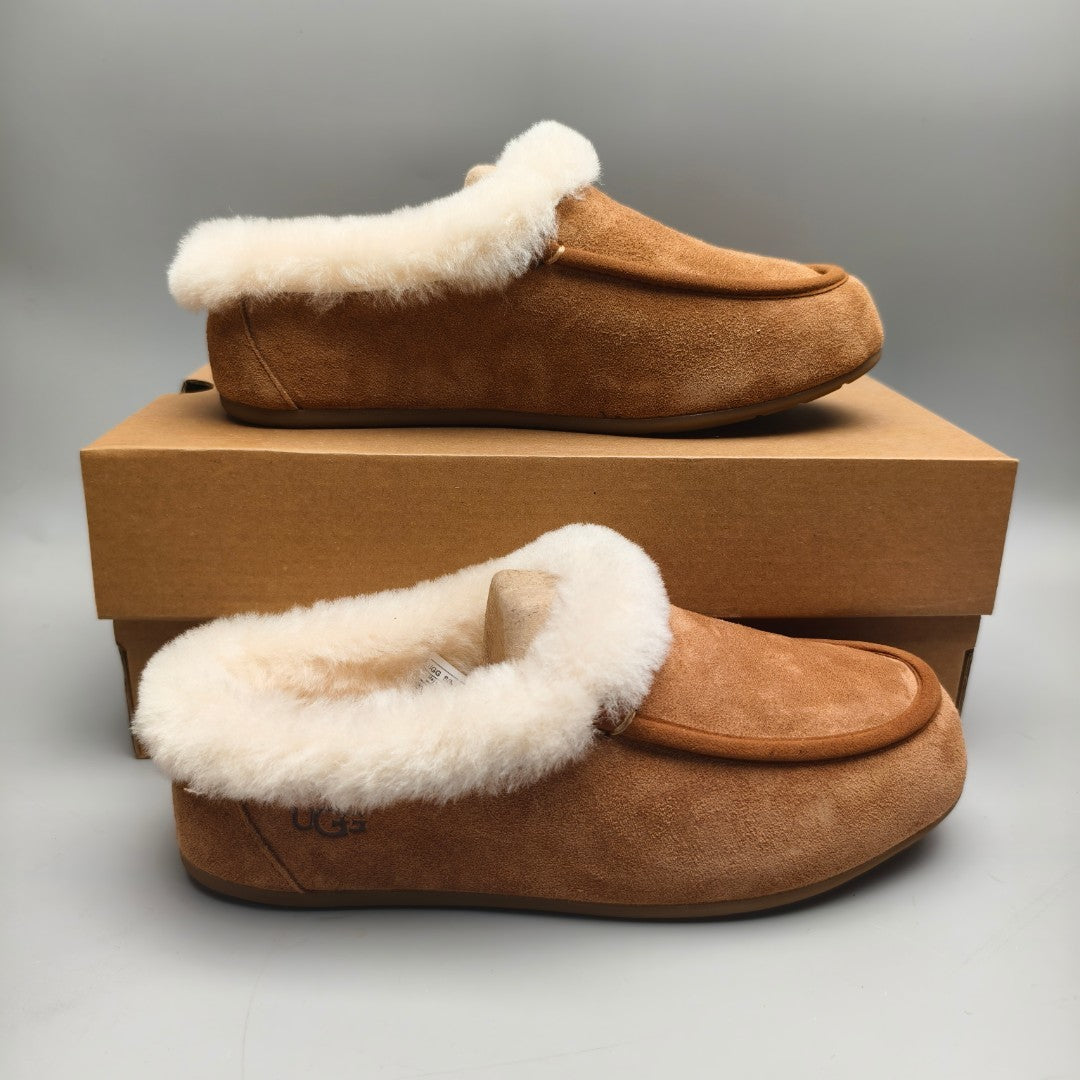 1391 Slip-On Casual Home Shoes – Chestnut (In Stock)