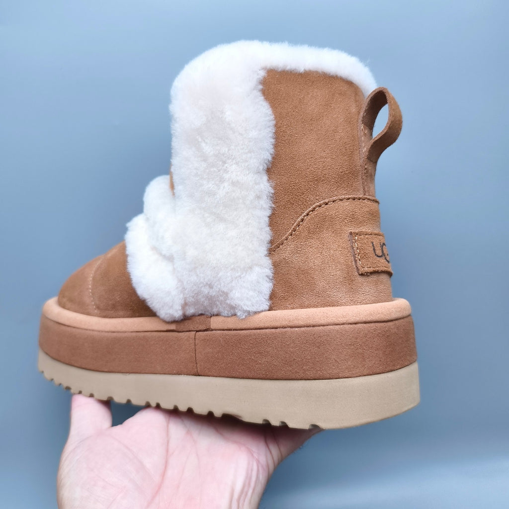 3316 Caterpillar Chunky Mid-Top Casual Shoes – Chestnut (In Stock)