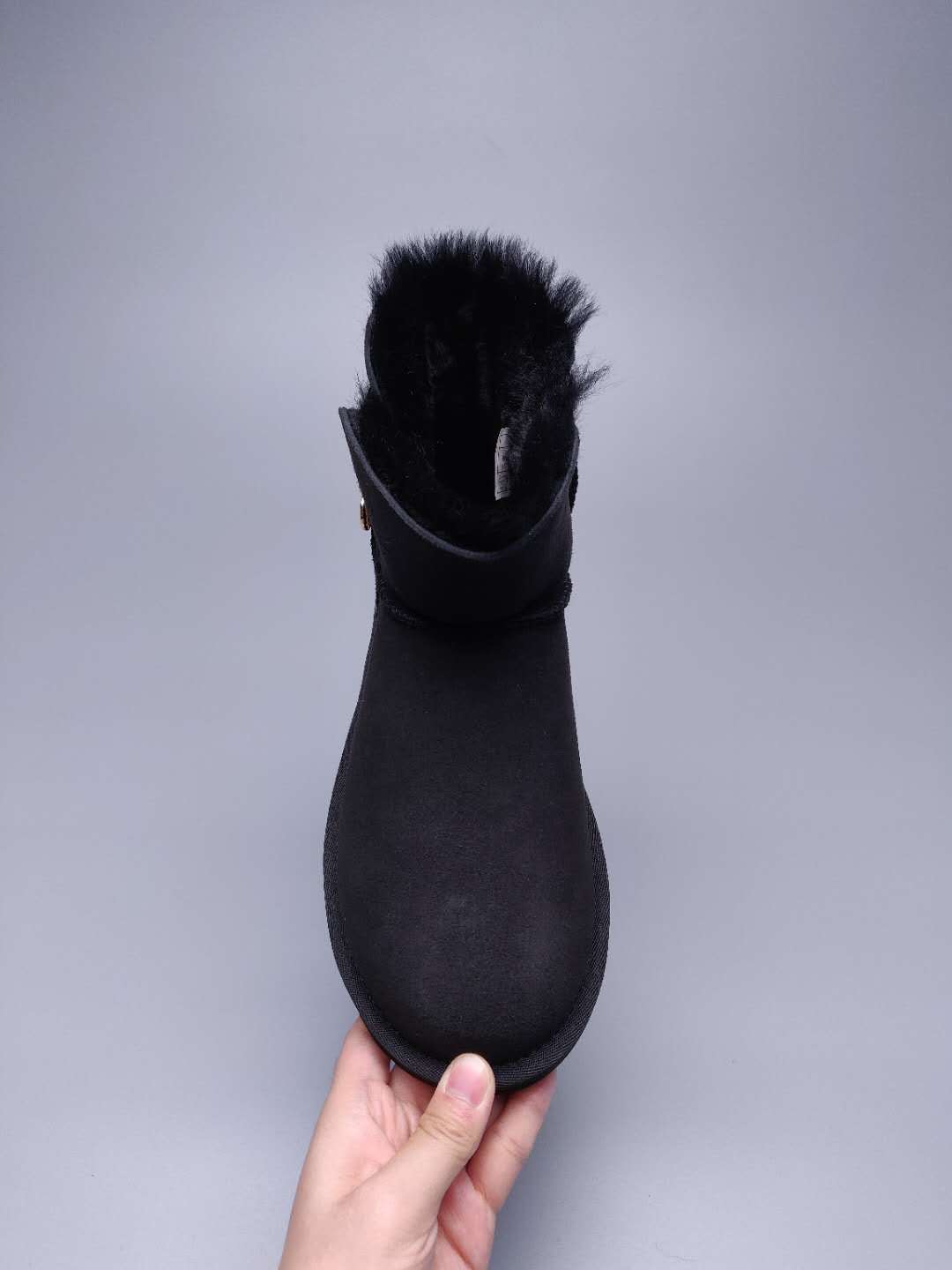 2481 Side Zip Ankle Boots – Black (In Stock)