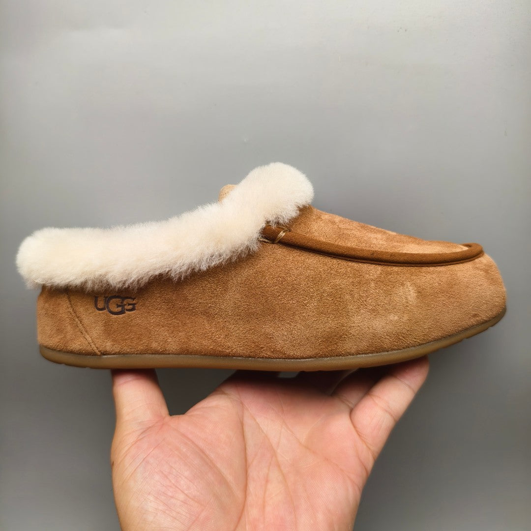 1391 Slip-On Casual Home Shoes – Chestnut (In Stock)