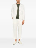 Lardini patch-pocket button-up cardigan
