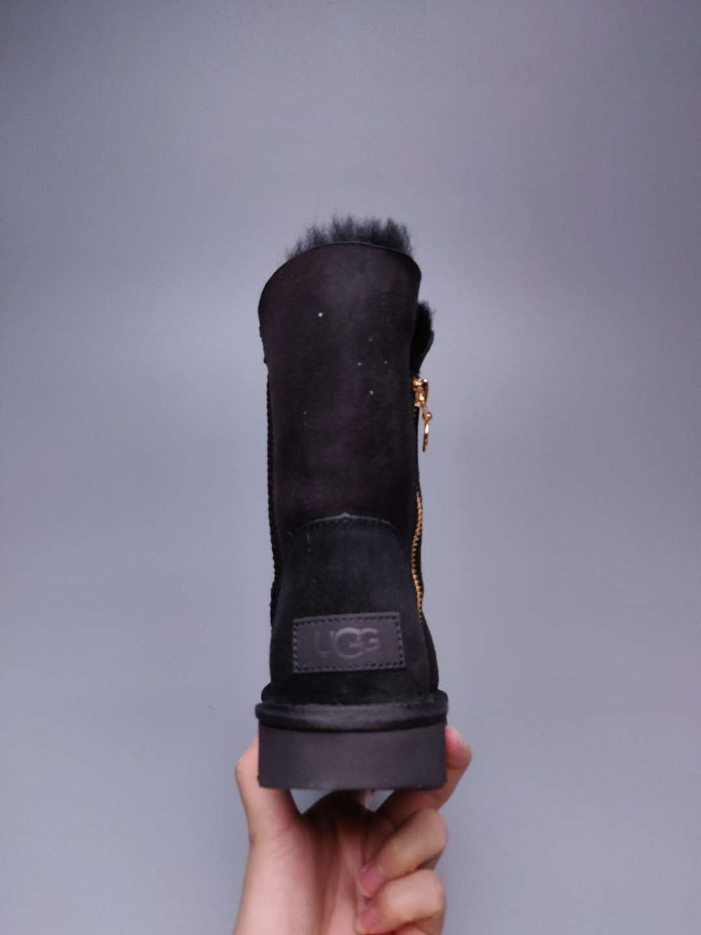 2480 Side Zip Mid-Calf Boots – Black (In Stock)