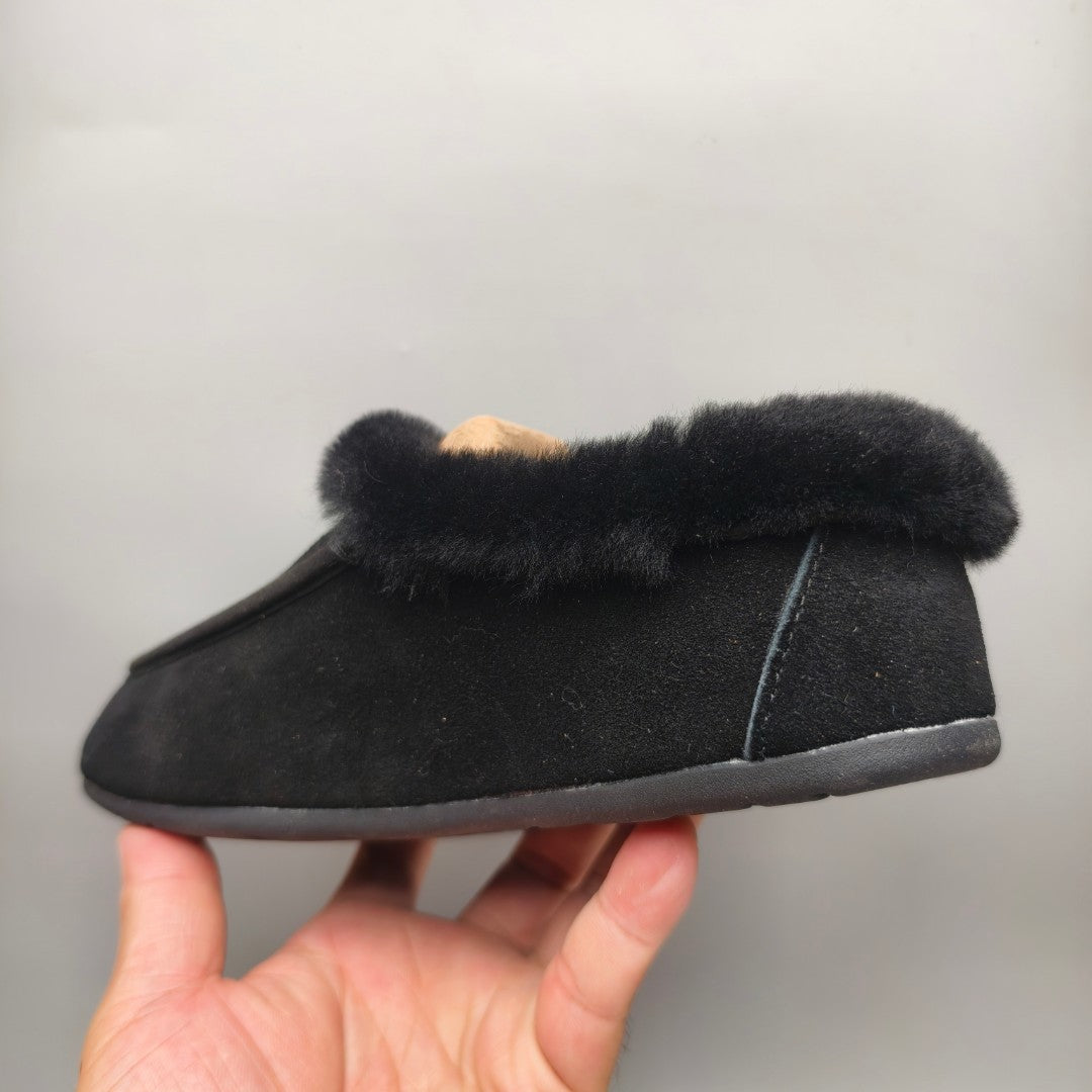 1391 Slip-On Casual Home Shoes – Black (In Stock)