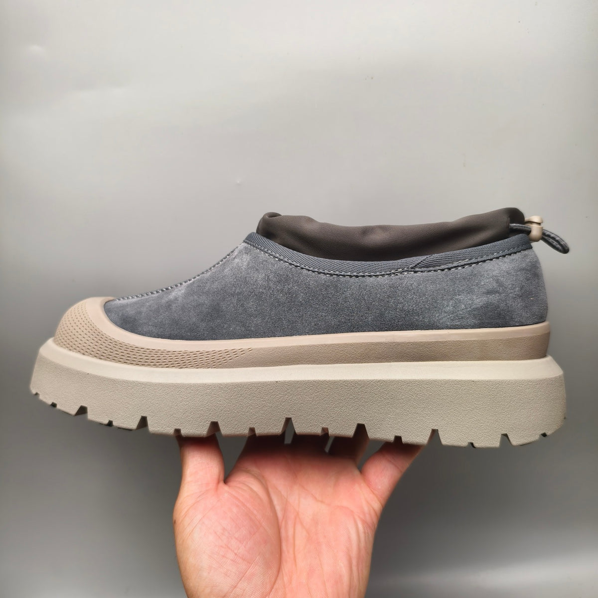 4096 Slip-On Trendy Casual Sneakers – Dark Gray (In Stock)