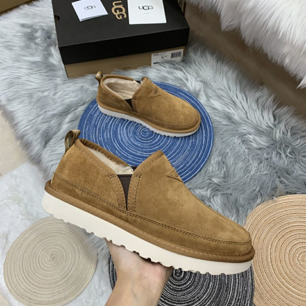 3455 Men’s Slip-On Low-Top Shoes – Chestnut (In Stock)