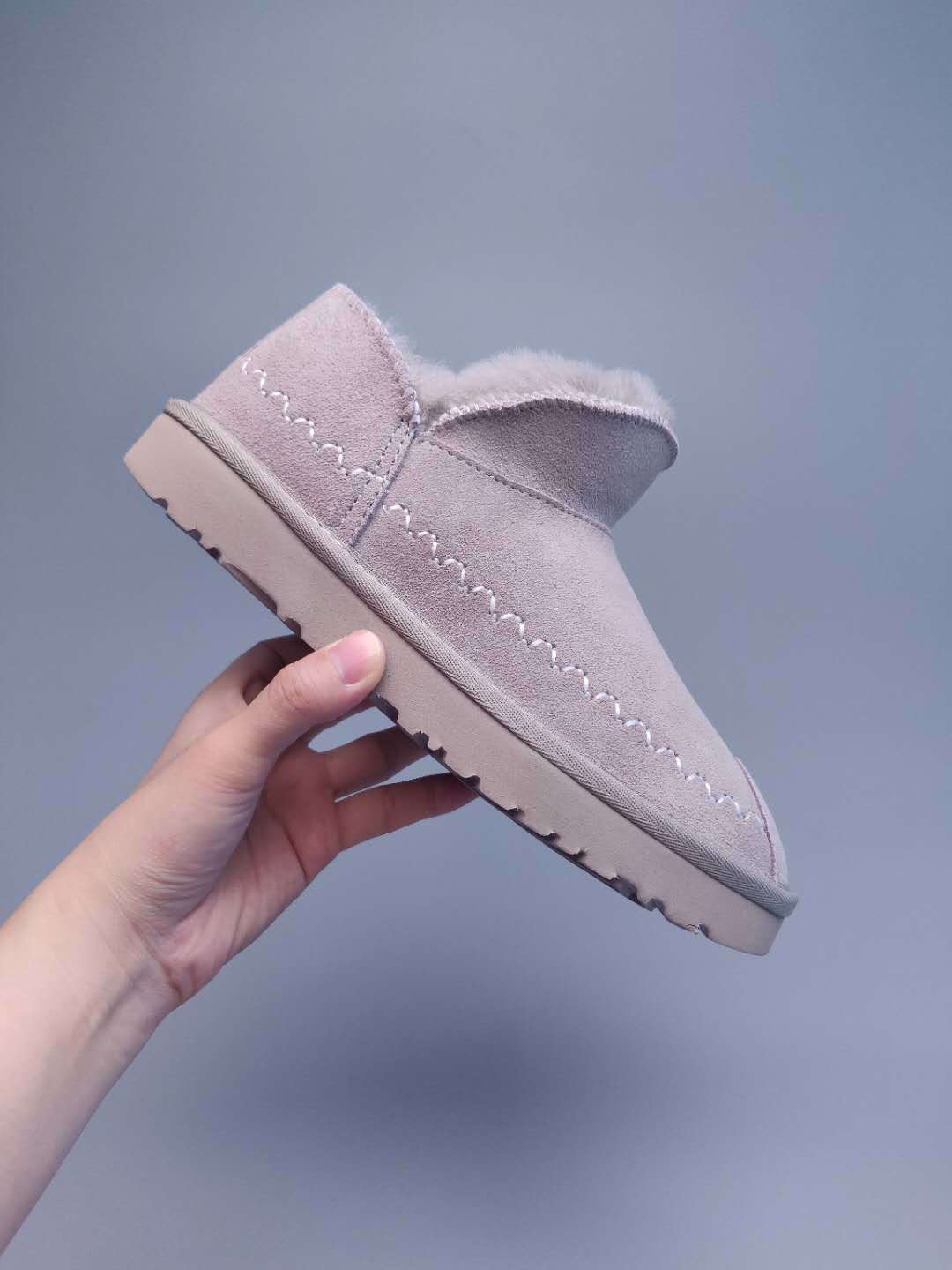 0888 New Ankle Boots – Purple (In Stock)