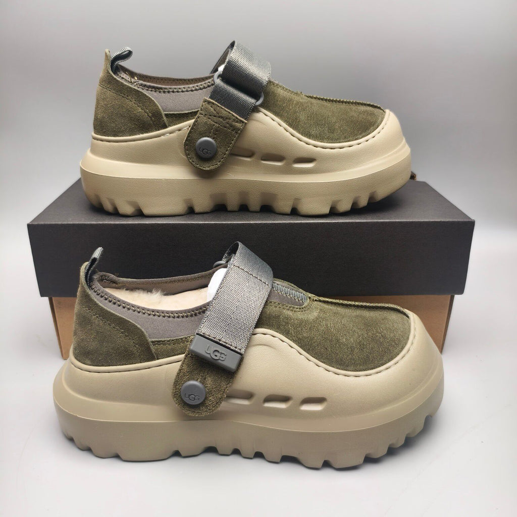 7550 Slip-On Casual Shoes – Green (In Stock)