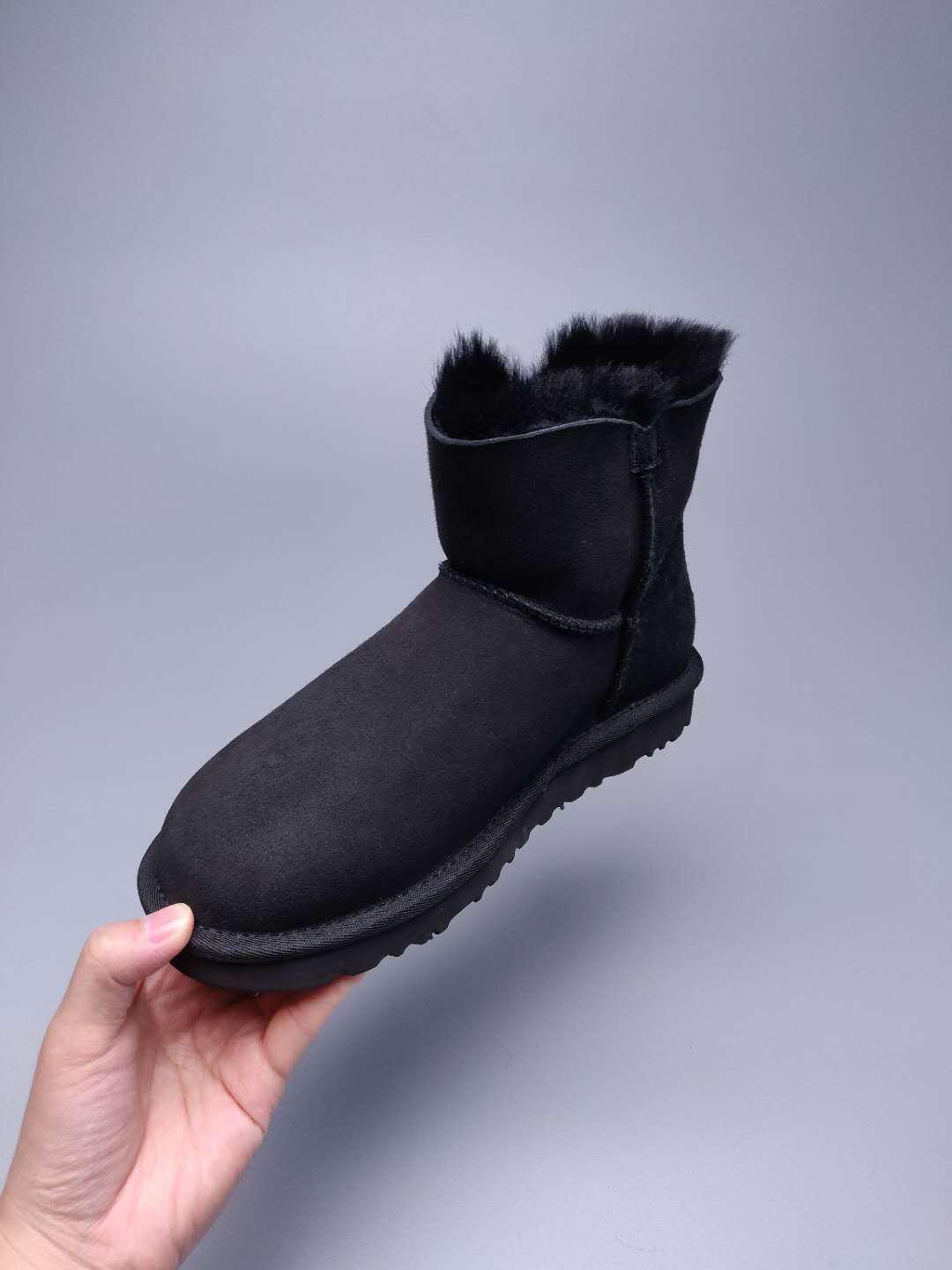 2481 Side Zip Ankle Boots – Black (In Stock)