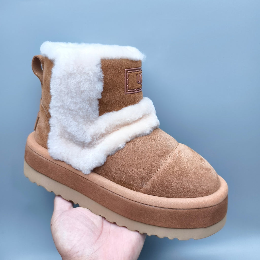 3316 Caterpillar Chunky Mid-Top Casual Shoes – Chestnut (In Stock)