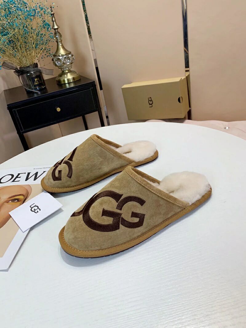 2593 G-Style Indoor Slippers – Chestnut (In Stock)