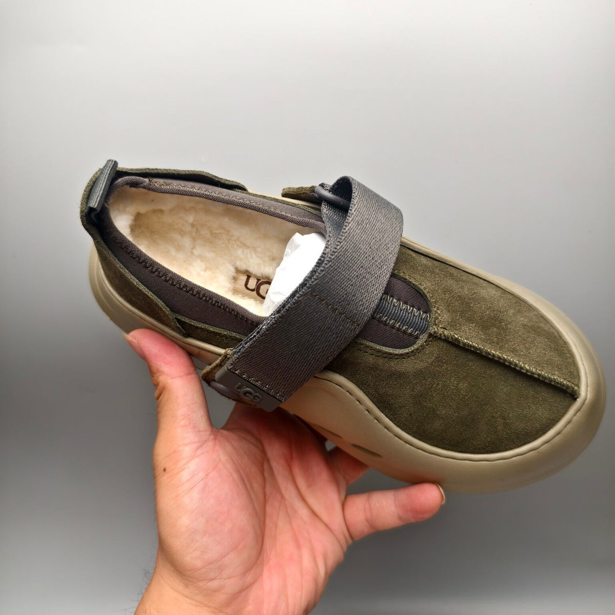 7550 Slip-On Casual Shoes – Green (In Stock)