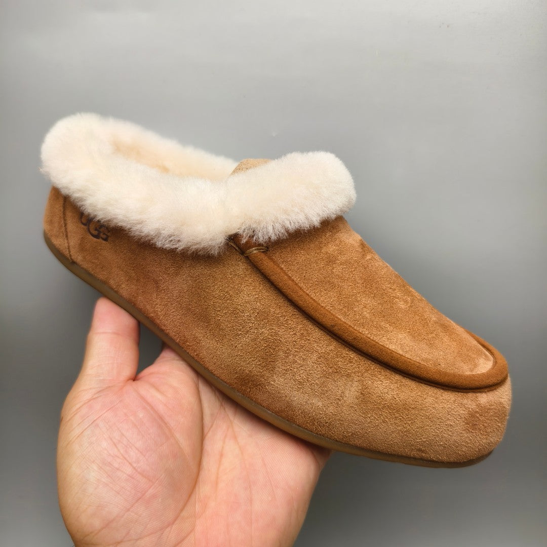 1391 Slip-On Casual Home Shoes – Chestnut (In Stock)