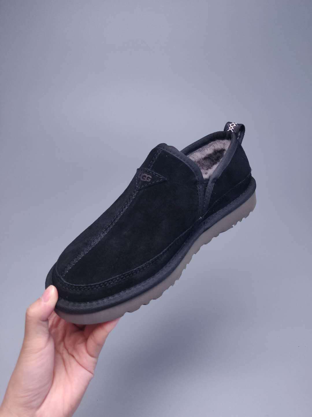 3455 Men’s Slip-On Low-Top Shoes – Black (In Stock)