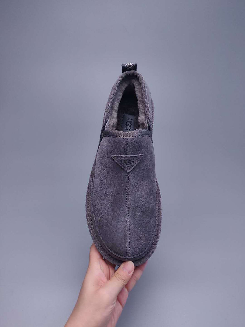 3455 Men’s Slip-On Low-Top Shoes – Gray (In Stock)