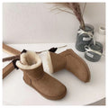 3130 Chic Bow Detail Ankle Boots – Chestnut (In Stock)