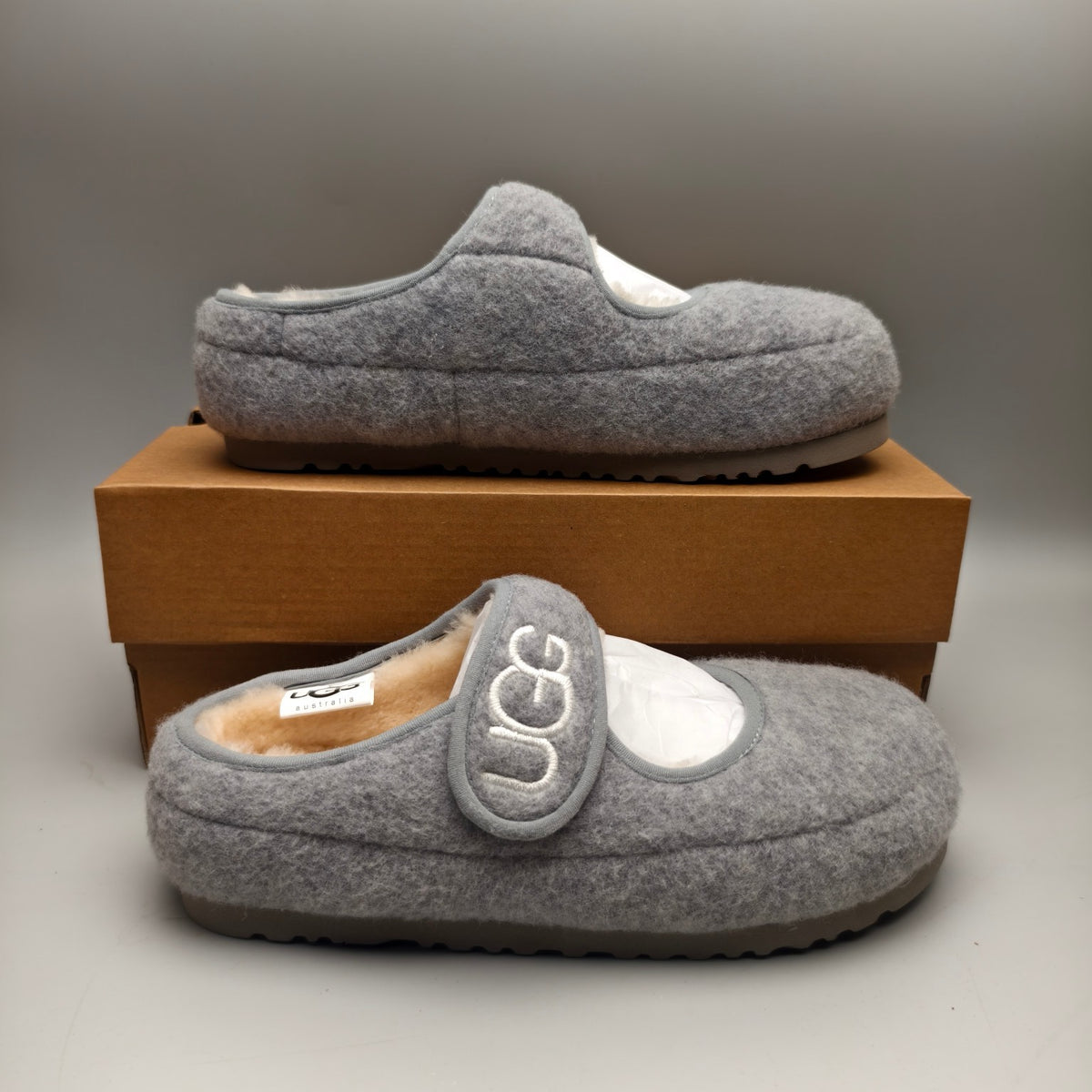 5097 Mary Jane Ultra-Light Casual Shoes – Gray (In Stock)