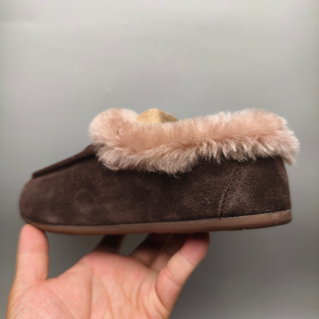 1391 Slip-On Casual Home Shoes – Chocolate (In Stock)