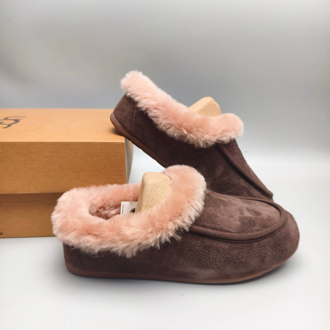 1391 Slip-On Casual Home Shoes – Chocolate (In Stock)