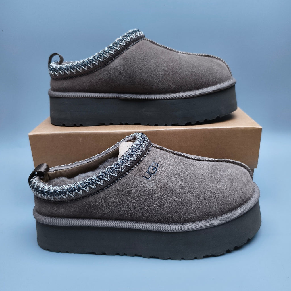 2553 Ethnic-Inspired Chunky Sole Casual Shoes – Walnut (Style 2130, In Stock)