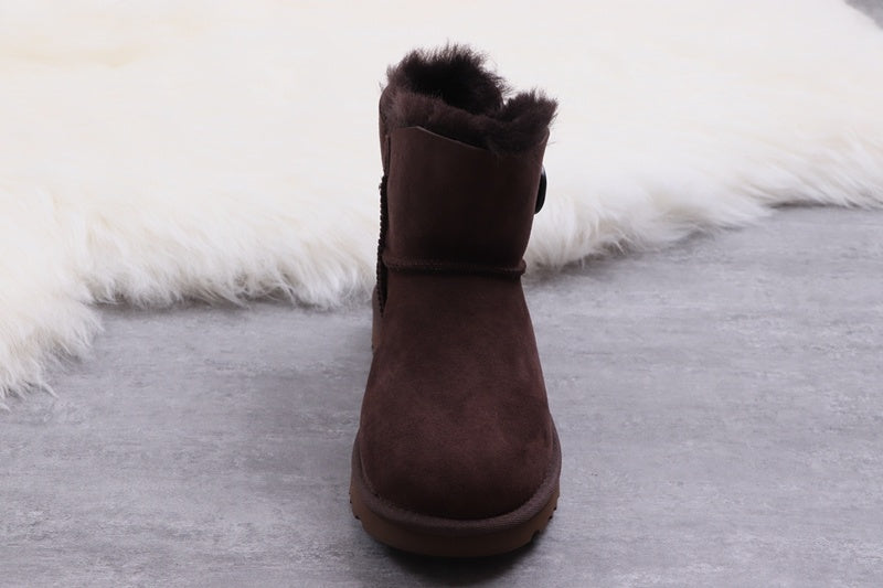 6422 W Mini Bailey Button II – Coffee (New Arrival)