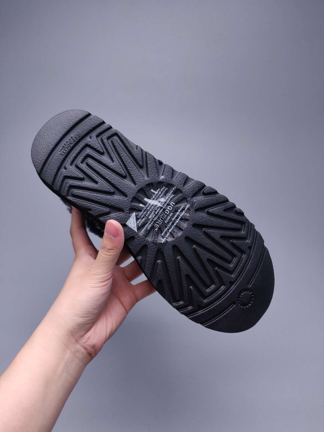 6554 Dior-Inspired Textured Boots – Black (In Stock)