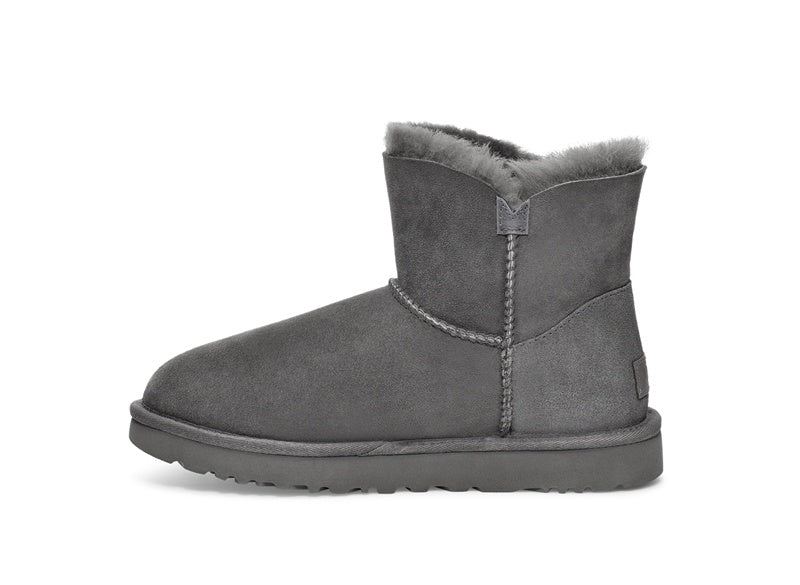 2481 Side Zip Ankle Boots – Gray (In Stock)